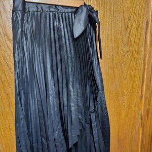 High low flowing wrap skirt WHBM